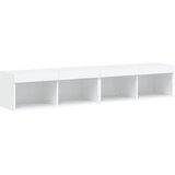 TV ormarići s LED svjetlima 2 kom bijeli 80x30x30 cm | Eponuda.com