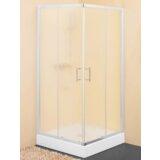 Kolpa San kotna tuš kabina sq line tkk 120/80K (srebrni profil) | Shoptok.si