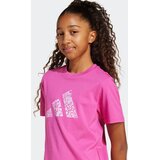 Adidas Majica za devojčice jg animal logo GG, Roze Slike