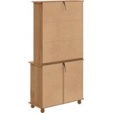 vidaXL Hutch 'ASKIM'u boji meda 91x40x183 cm od čvrstog borovog drveta | shoptok.hr