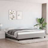  Za krevet svjetlosivi 200 x 200 cm od tkanine Cijene