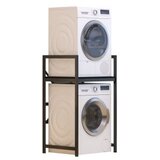 Hanah home C7 - black black washing machine cabinet | ePonuda.com
