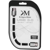  Kruger&Matz USB 3.0 kabel s utikačem 1 m | shoptok.hr
