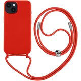 AVIZAR Vrvno ohišje za iPhone 14 Mehak dotik, Rdeča, (5000016090) | Shoptok.si