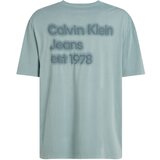 Calvin Klein Jeans Majica svetlo modra | Shoptok.si