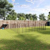  Kavez za pse crni 31,46 m² čelični | shoptok.hr