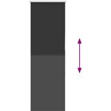 Rolo zavjesa Blackout Black 45x130 cm Širina tkanine 40,7 cm | shoptok.hr