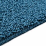  Prostirka protiv klizanja s izrezom za WC Plava 50 x 50 cm PP | shoptok.hr