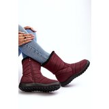 Boto EVENTO Women's High Padded Snow Boots Burgundy Luxina | ePonuda.com