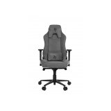 AROZZI gaming stol Vernazza, mehka tkanina, siv | Shoptok.si