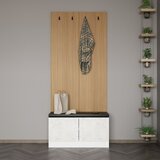 Woody Fashion noah - 8305 white hall stand