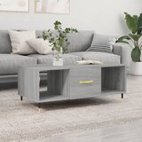 vidaXL Stolić za kavu boja hrasta 102x50x40 cm konstruirano drvo Cijene