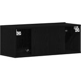 TV ormar Zidne Crni hrast 80 x 30 x 30 cm Konstruirano drvo | shoptok.hr