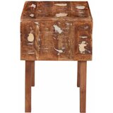  Konačna Stolić Smeđa 40 x 32 x 46 cm Čvrsto drvo iz reciklaže | shoptok.hr