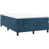 Okvir za krevet s oprugom tamnoplavi 120 x 200 cm baršunasti | shoptok.hr