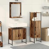  Set namještaja za kupaonicu 3 kom. Smeđa 33 x 33 x 102,5 cm | shoptok.hr