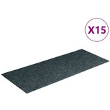  The Living Store Samolepilne preproge za stopnice 15 kosov 60x25 cm zelene - Preproga Za Stopnice, (21487556) | Shoptok.si