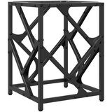  Stolić s prozirnom staklenom površinom 30x30x41 cm čelik | shoptok.hr
