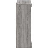 vidaXL Komoda s LED svjetlima boja sivog hrasta 81x37x100 cm | shoptok.hr