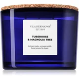 Apothecary Cobalt Blue Tuberose & Magnolia Tree dišeča sveča 350 g