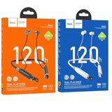 hoco. brezžične Bluetooth športne slušalke okoli vratu ES62 - sive | Shoptok.si