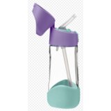 lonček s slamico tritan 600 ml lilac pop | Shoptok.si