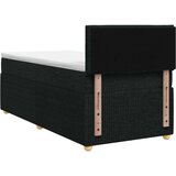  Boxspring krevet s madracem Crna 80 x 200 cm Tkanina | shoptok.hr