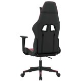  Masažni gaming stol črno in vinsko rdeče umetno usnje | Shoptok.si