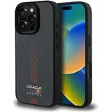 HARDCASE OVITEK ZA IPHONE 16 PRO 6.3 KARBONSKA VLAKNA MAGSAFE ČRNA, (21970438)