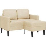 SOFA 2-sjed s ležaljkom u obliku slova L krem 125 cm tkanina Cijene