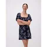 Reserved Mini haljina s vezom - mornarsko plava | shoptok.hr