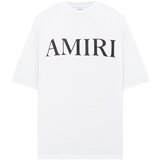 Amiri Majice s kratkimi rokavi AMJYTE1073 Bela Cene