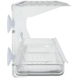 Prozorske hranilice za ptice 2 kom akrilne 30 x 12 x 15 cm | shoptok.hr