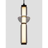 Nova Luce Siva staklena LED viseća svjetiljka s mogućnosti zatamnjivanja ø 12 cm Ulon – | shoptok.hr
