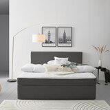 MID.YOU POSTELJA Z VZMETNICO x , les, tekstil siva | Shoptok.si
