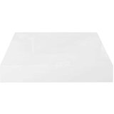  Plutajuće zidne police 4 kom sjajne bijele 23x23,5x3,8 cm MDF | Eponuda.ba