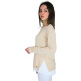 Take Two Majice z dolgimi rokavi DKE8027 Bež | Shoptok.si