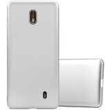  case, združljiv z nokia v kovinskem srebru - trdi zaščitni pokrov v kovinskem videzu pred praskami in udarci, (20566903) | Shoptok.si