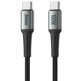 Superior Usb data kabal su-k110 pleteni fast 100w 5a type-c na type-c 2m sivi ( U2146 ) Cene