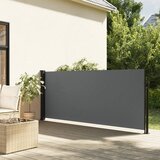 vidaXL Zložljiva stranska tenda antracitna 120x500 cm Cene