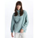 LC Waikiki High Collar Plain Long Sleeve Oversize Women's Tunic | shoptok.hr