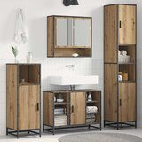 vidaXL Kupaonski ormar s policom hrast artisan 35 x 37.5 x 188.5 cm Cijene
