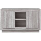  Komoda sivog hrasta sonome 102x35x60 cm od konstruiranog drva | shoptok.hr
