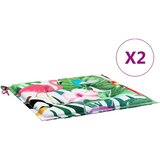 Jastuci za stolice 2 kom višebojni 40x40x4 cm od tkanine | shoptok.hr