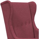  Fotelja Vinska crvena Tkanina | shoptok.hr