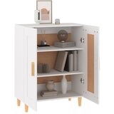  Komoda bijela 69,5 x 34 x 90 cm od konstruiranog drva | shoptok.hr