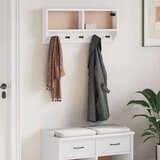 vidaXL Zidna vješalica za kapute SANDNES 87x12x35 cm puno drvo bor Cijene