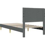  Okvir za krevet Tamno siva 80 x 200 cm tkanina - Tamno siva 80 x 200 cm | shoptok.hr