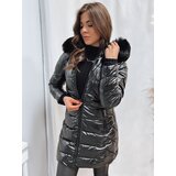 DStreet Kurtka zimowa damska pikowana SHINE czarna | shoptok.hr
