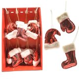 Viter novogodišnji ukras holo. red 9x11cm ( 31420 )